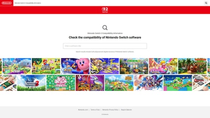 Retrocompatibilita Switch 2? Nintendo apre un sito per i giochi Switch