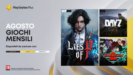 PlayStation Plus: i giochi di agosto, con Lies of P