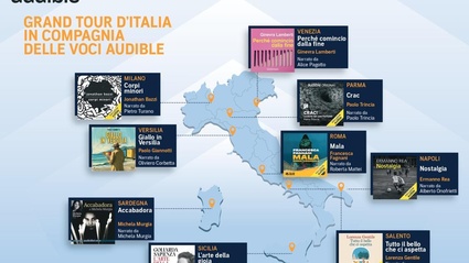 L'estate del Grand Tour d'Italia in compagnia delle voci Audible