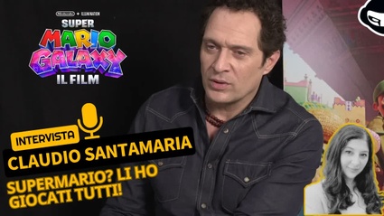 Immagine Claudio Santamaria I videogiochi di Super Mario? Li ho giocati tutti!