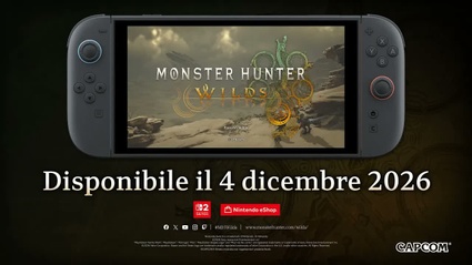 Immagine Monster Hunter Wilds - la data di uscita su Nintendo Switch 2