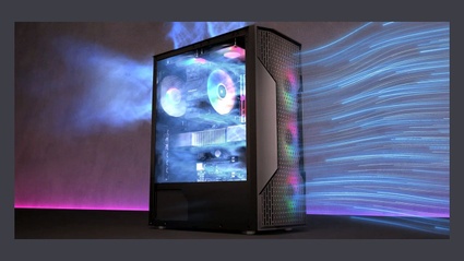 Cougar - Case MX110 RGB compatto, elegante con ARGB integrata