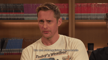 Immagine Pillion: la nostra intervista ad Alexander Skarsgard e Harry Melling