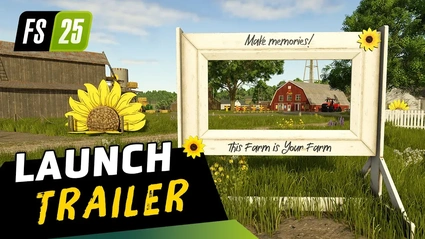 Farming Simulator 25: il trailer di lancio