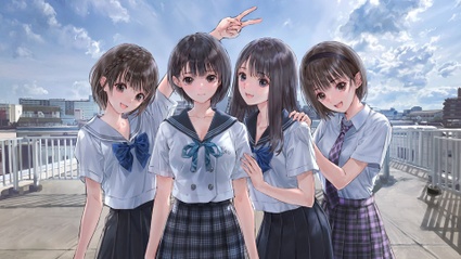 Blue Reflection Quartet esce oggi: il trailer di lancio