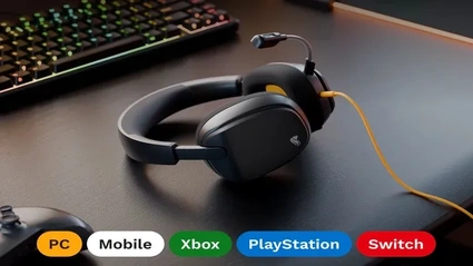 Immagine di: Glorious entra nell'audio: ecco le cuffie gaming GHS Eternal