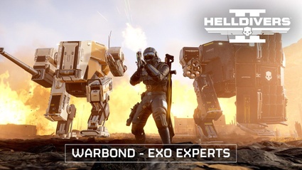 Helldivers 2 si fa robotico col Warbond Exo Experts