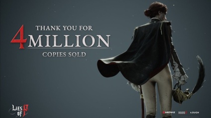 Lies of P supera quota 4 milioni di copie vendute