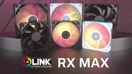 iCUE Link RX Max - Le nuove ventole Corsair