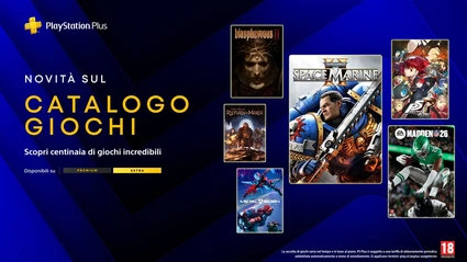 PlayStation Plus: i giochi Extra e Premium di marzo, con Space Marine 2