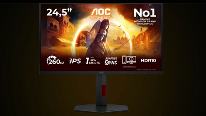AOC GAMING 25G4ZR: monitor esports da 260 Hz a 139 euro