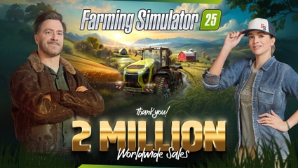 Farming Simulator 25 miete vendite da record nella prima settimana