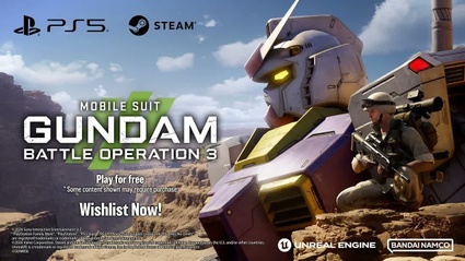 Mobile Suit Gundam Battle Operation 3: l'annuncio di Bandai Namco