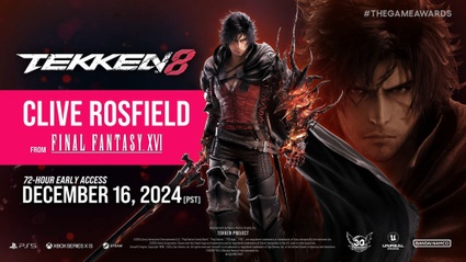 Clive Rosfield da Final Fantasy 16 arriva in Tekken 8