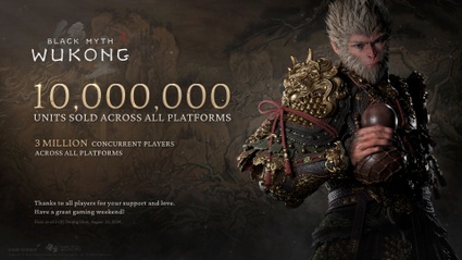 Black Myth Wukong da record, 10 milioni di copie vendute in 3 giorni