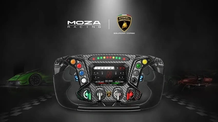 Moza Racing & Automobili Lamborghini Squadra Corse - Volante Essenza SCV12 Sim-Racing