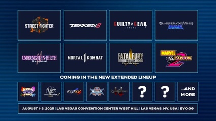 EVO 2025, annunciata la line-up dei giochi