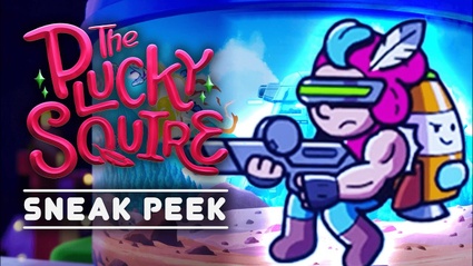 The Plucky Squire | Sneak Peek: Rocket Ride Gameplay