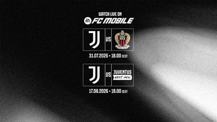 EA Sports FC Mobile trasmettera in diretta due partite della Juventus