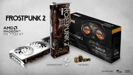 Sapphire Pure AMD Radeon RX 7700 XT - L'edizione Frostpunk 2