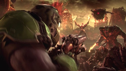 Doom Eternal mostra la sua modalita 2vs1