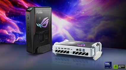 ASUS ROG NUC 16 porta RTX 5080 e AI in formato mini PC