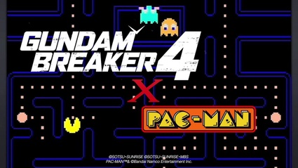 GUNDAM BREAKER 4 - PAC-MAN COLLABORATION TRAILER