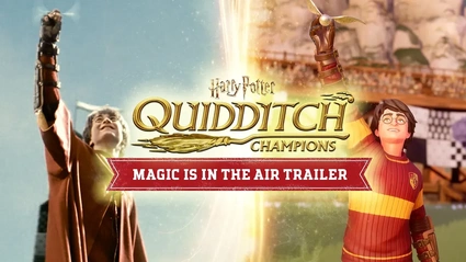 La magia e nell'aria con Harry Potter: Campioni di Quidditch