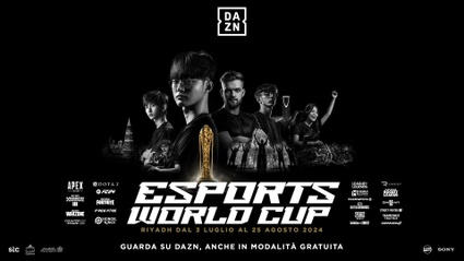 Dazn trasmettera in diretta la prima coppa del mondo di eSports