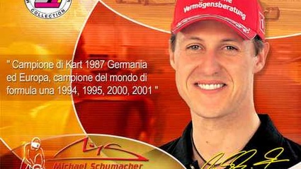 Michael Schumacher kart