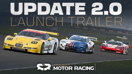 Project Motor Racing si aggiorna alla patch 2.0: le novita