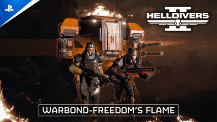 Helldivers 2: il trailer del Warbond Fiamma della Liberta