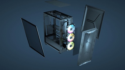 Corsair 3200D - Airflow spinto e design per build moderne