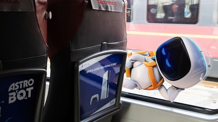 Sony e Italo: Astro Bot in Viaggio ad Alta Velocita