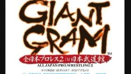 Giant Gram 2 - All Japan Pro Wrestling in Nippon Budoukan