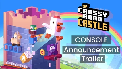 Crossy Road Castle, il platform arcade arriva su console