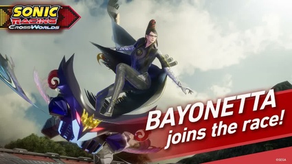 Immagine Sonic Racing: CrossWorlds - Bayonetta Teaser Trailer