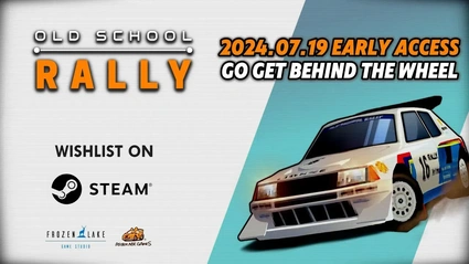 Old School Rally arriva in early access su Steam dal 19 luglio