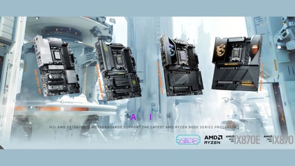 MSI e AMD Ryzen 7 9800X3D - Processore con architettura Zen 5