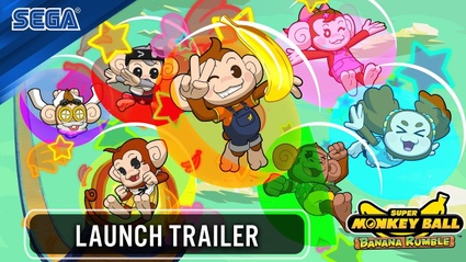 Super Monkey Ball Banana Rumble: il trailer di lancio