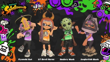 Splatoon 3 pronto per Halloween