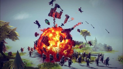 Besiege - Switch and PlayStation Release Date Trailer