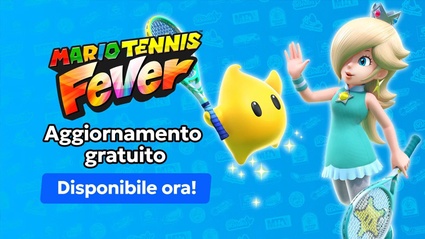Mario Tennis Fever ha un update gratuito... galattico