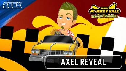 Super Monkey Ball: Banana Rumble, Axel di Crazy Taxi sara uno dei personaggi DLC