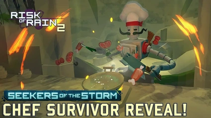 Risk of Rain 2: Seekers of the Storm - Chef Survivor Showcase Trailer