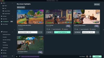 Logitech G & Streamlabs - AI Game Highlighter per il live stream