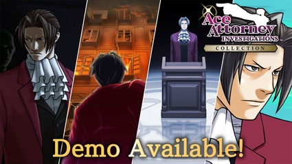 Ace Attorney Investigations Collection, disponibile la demo