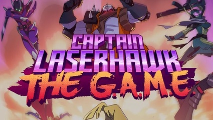 Captain Laserhawk: the G.A.M.E. Lancia con le Cryptovalute