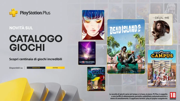 PlayStation Plus i giochi Extra e Premium di ottobre