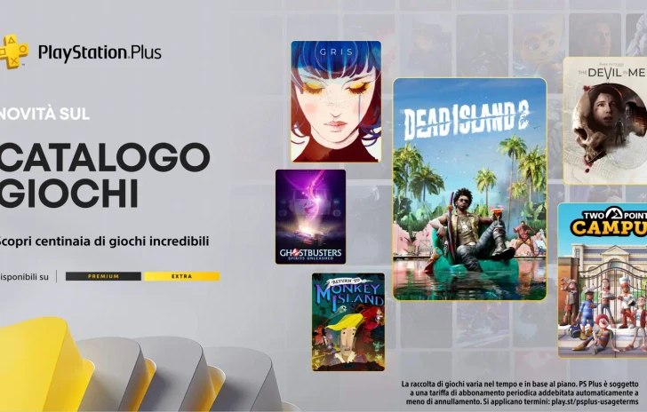 PlayStation Plus i giochi Extra e Premium di ottobre